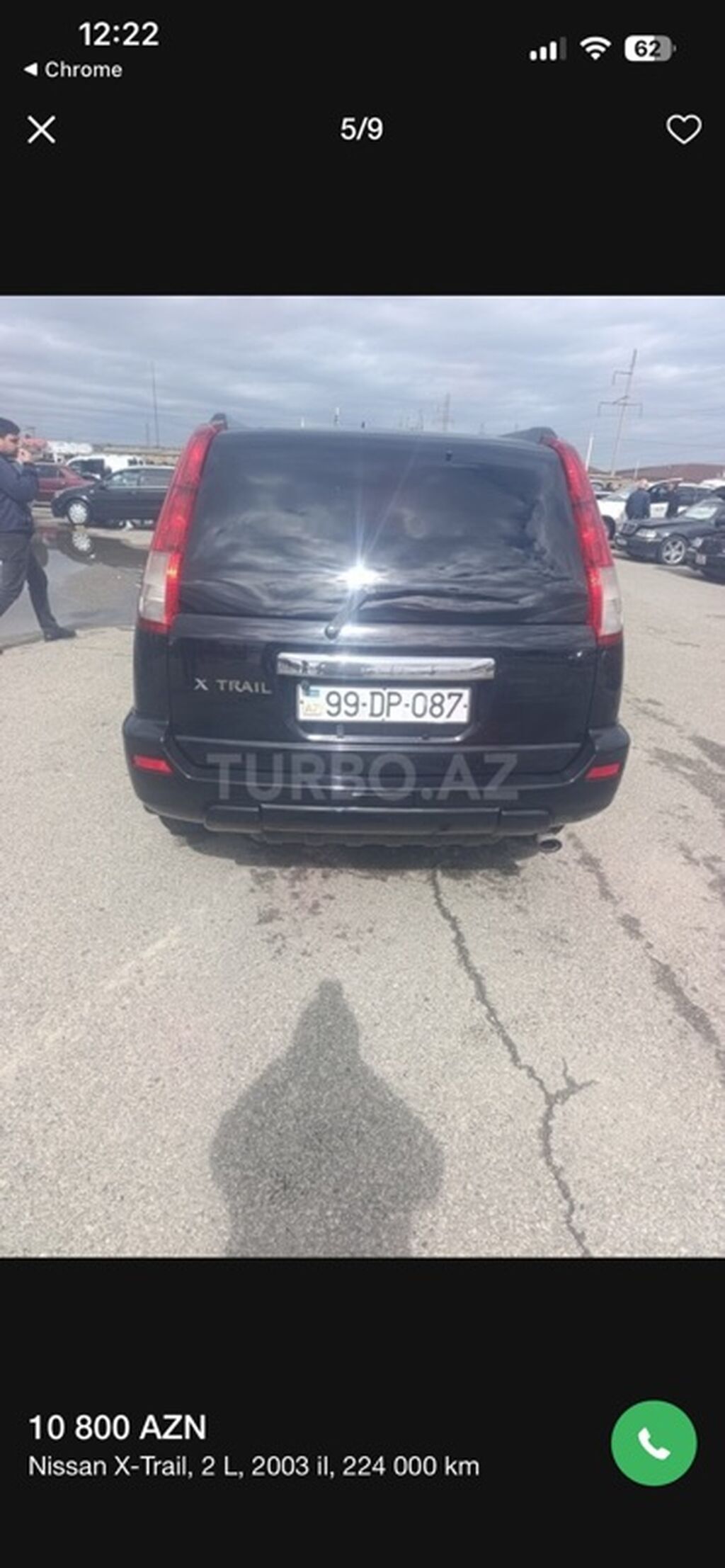 Nissan X-Trail: 2 l 2003 il Ofrouder/SUV 99-DP-087 — Avtomobillər, Sumqayıt (5)