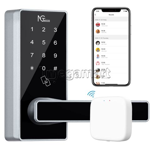 Rəgəmsal klaviaturalı ağıllı kilid ZKTeco DL30Z — Bakı