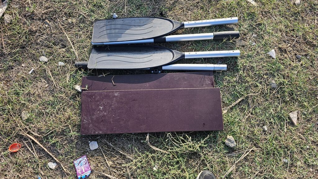 İki nəfərlik hava ilə doldurulan qayıq.Təzə alınıb 3 dəfə suya — Camping, ovçuluq və balıqçılıq, Bakı (5)