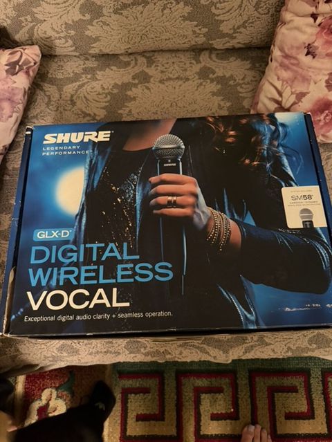 Shure Glx-d Digital Wireless Vocal sistemi – peşəkar səhnə və studiya — Bakı
