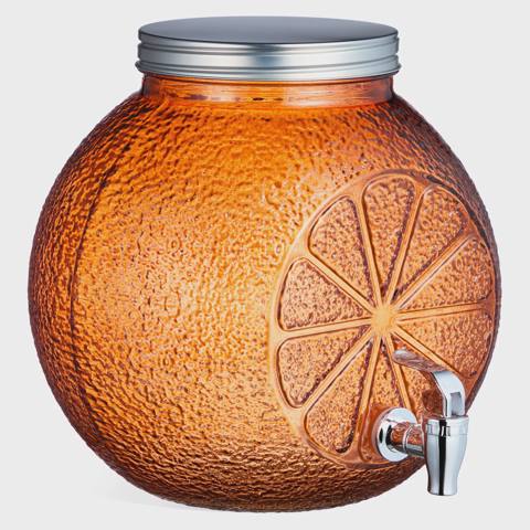 Dispenser Lefard Orange, şüşə, 8 L (718-205) — Bakı