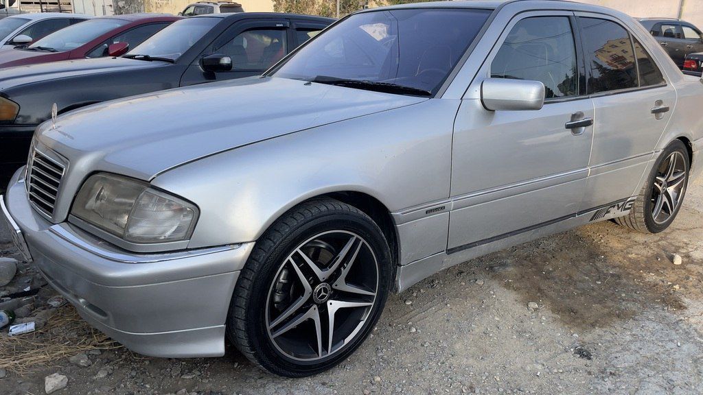 Mercedes C 180, 1.8 L, 1994 il, 626 000 km 01-BP-626 — Avtomobillər, Bakı (5)