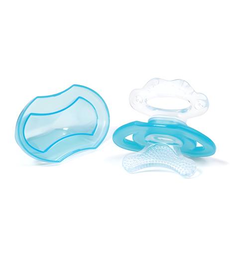 Diş çıxaran Babyono 1008/01, soyuducu, silikon, mavi, 3 aydan — Bakı