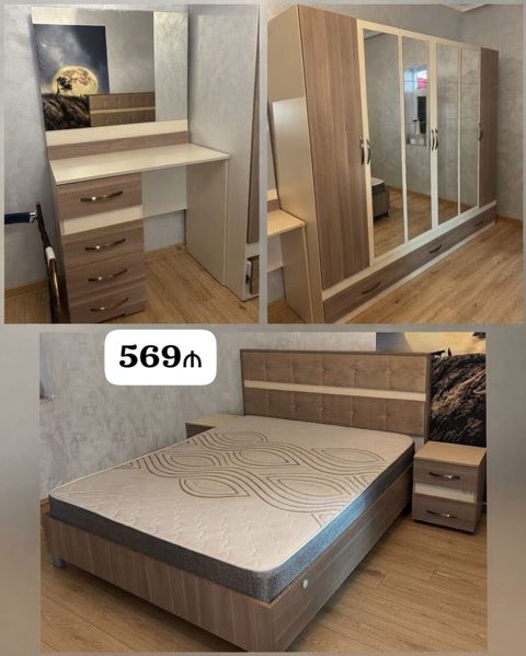 569₼ Embawood Yataq desti 1 ildir alınıb, köçe göre satılır — Bakı