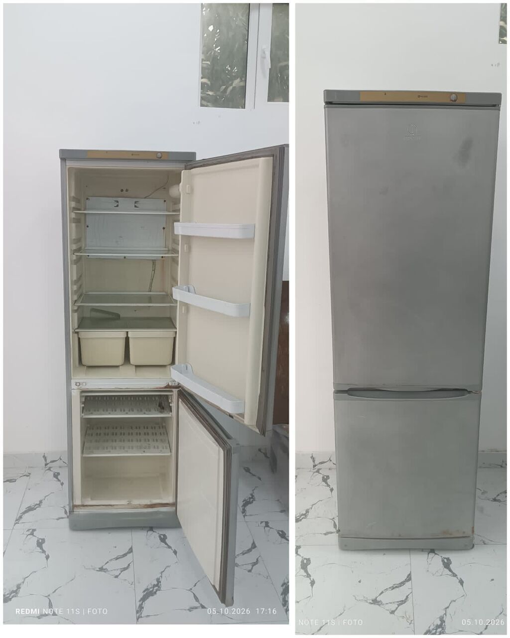 Endirim edildi. İndesit soyuducu satılır 155₼. tam işləkdir.Ünvan — Soyuducular, Bakı