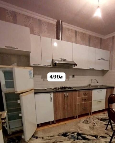 *499₼ az işlənmiş Mətbəx mebeli Satılır*‼ ÖLÇÜ:-üst 3.3*alt 2.7 — Xəyalə