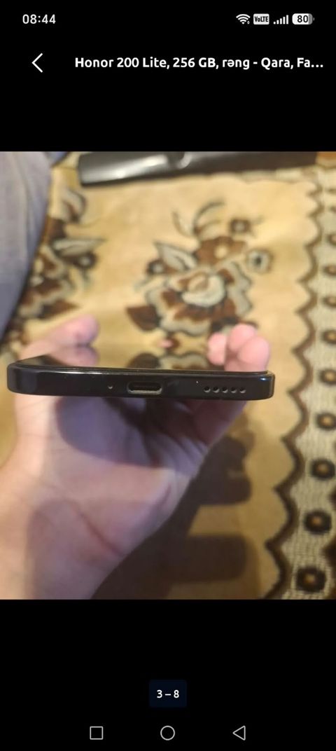 Honor 200 Lite, 256 GB, rəng - Qara, Barmaq izi — 250 ₼ · Digah · Honor Honor 200 Lite, 256 GB, rəng - Qara, Barmaq izi — Digah