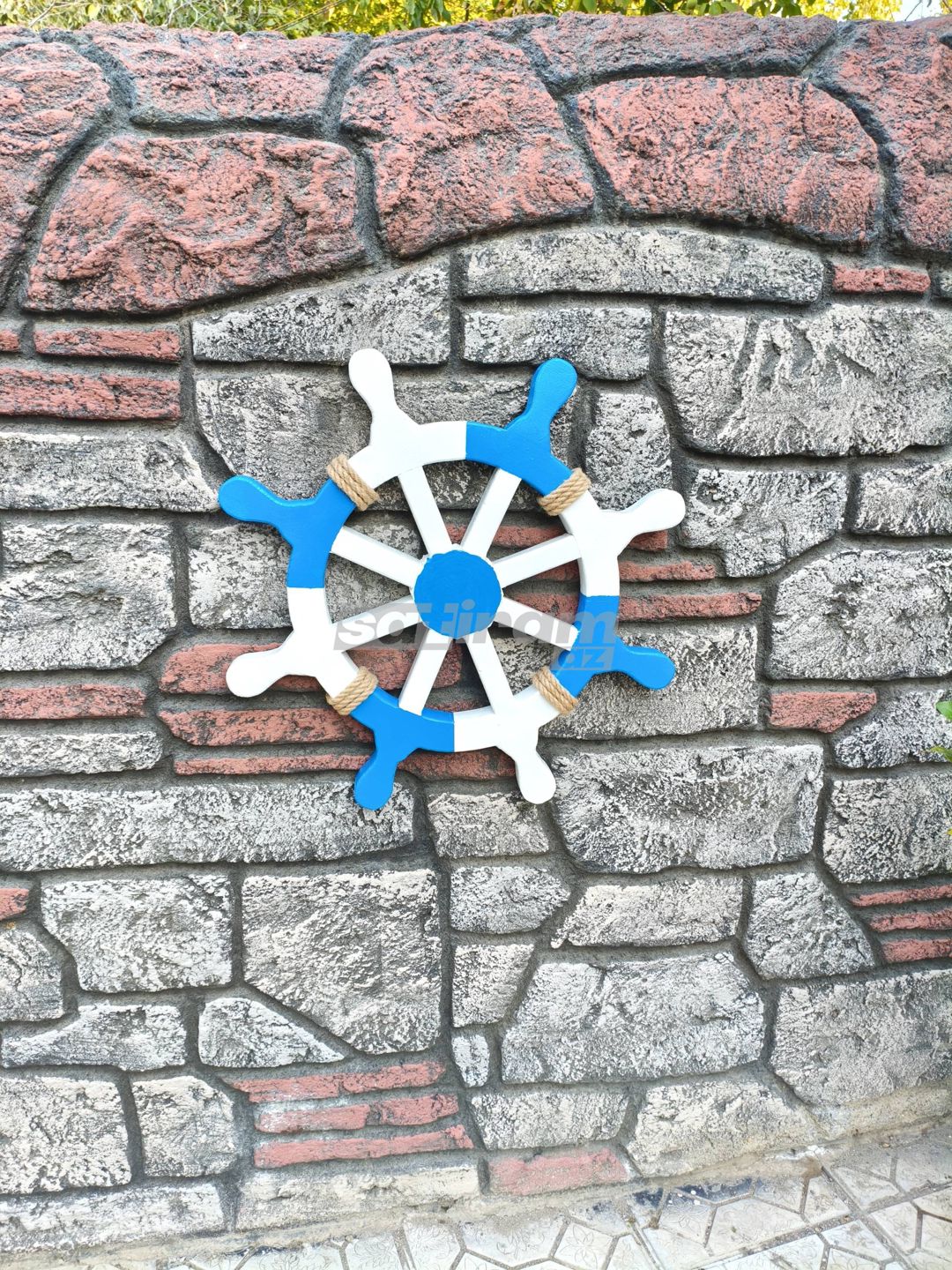 Gəmi sükanı — Aynalar, Bakı (5)