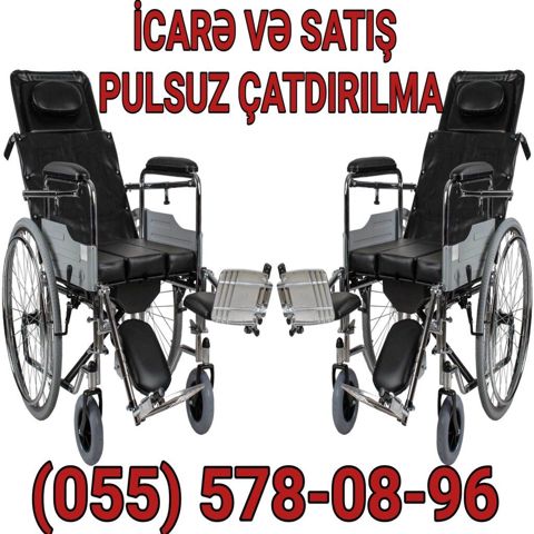 Tibbi təkərli kreslo – icarə və satış Pulsuz çatdırılma — Dorixona