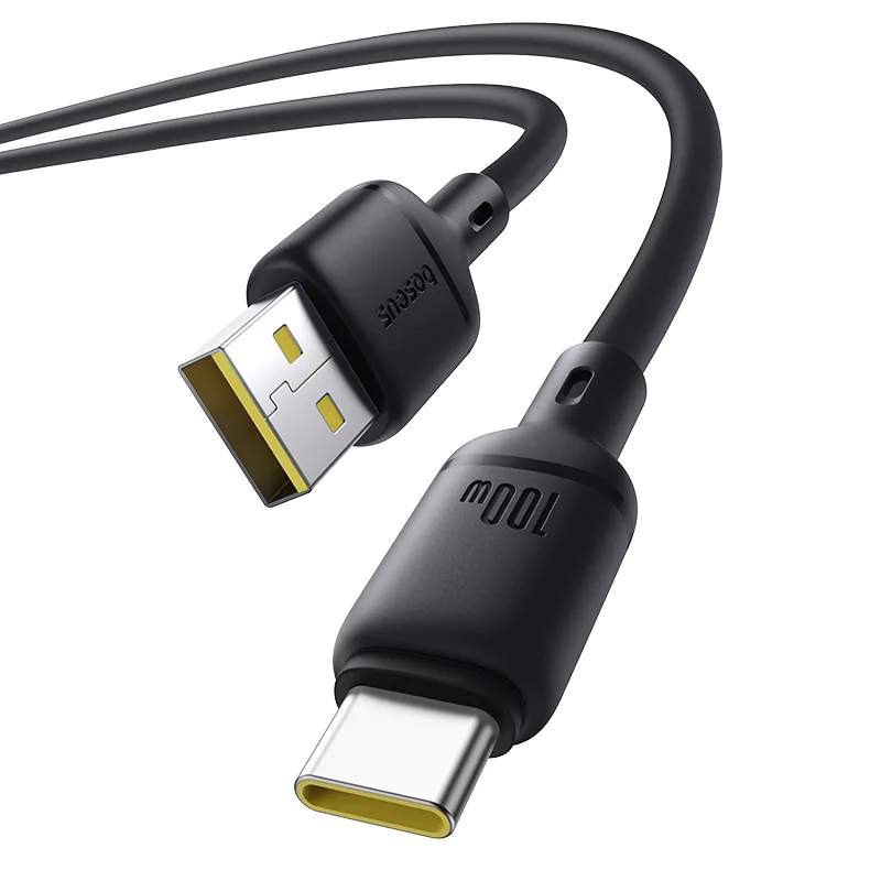 Baseus Silky Series 100W Type-C Kabel — Şarj cihazları, Bakı (2)
