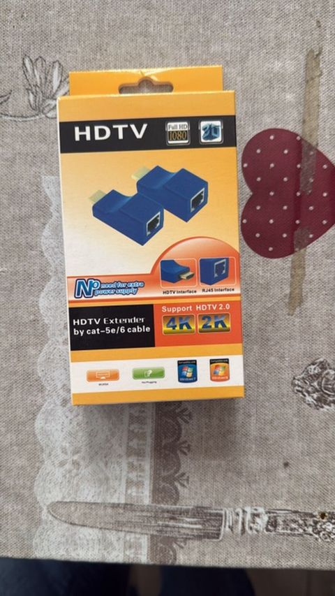 Hdtv Extender (HDMI over Cat5e/6) adapter dəsti - HDMI siqnalını — Sumqayıt