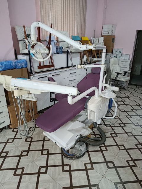 Stomatoloji qurğu və kreslo dəsti - Elektrik tənzimlənən stomatoloji — Şəki