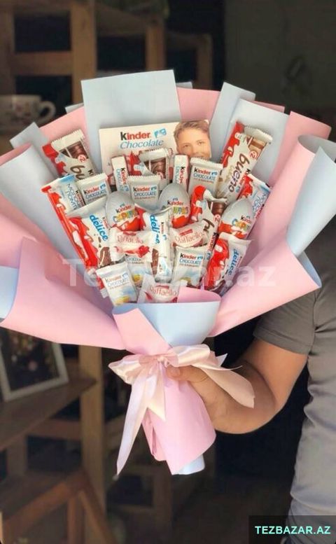 Kinder buketleri — 1 ₼ · Bakı · Mallar Kinder buketleri — Bakı