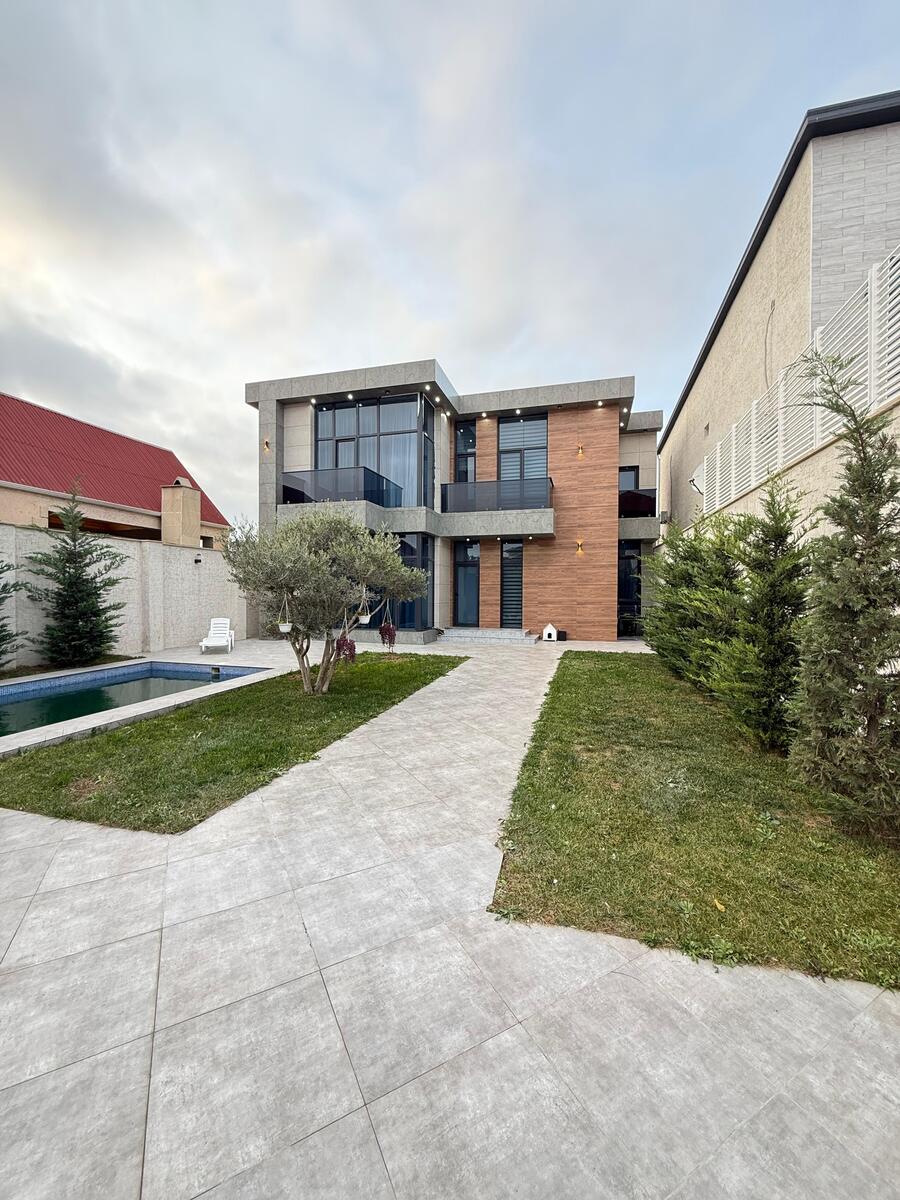 Satılır 4 otaqlı həyət evi/bağ evi 250 m² — Ev, villa, Bakı (3)
