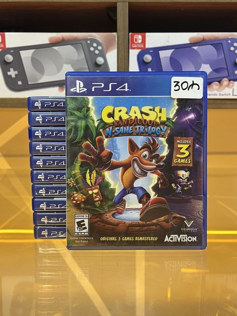 Crash N-Sane Trilogy-PS4 diski Oyun diski tam işlək vəziyyətdədir, heç — Bakı