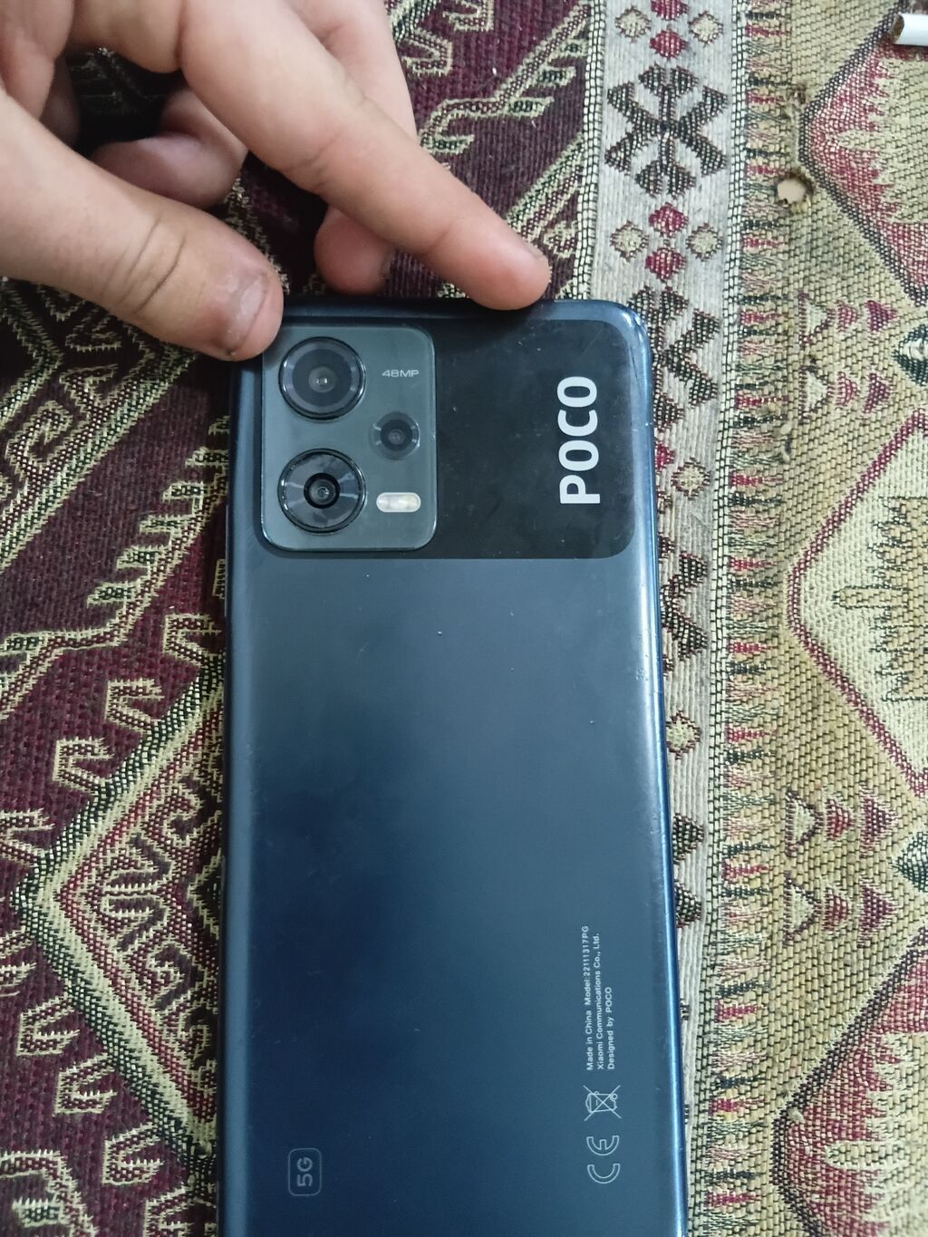 Poco X5 5G, 256 GB, rəng - Mavi, Sensor — Xiaomi, Masazır (2)