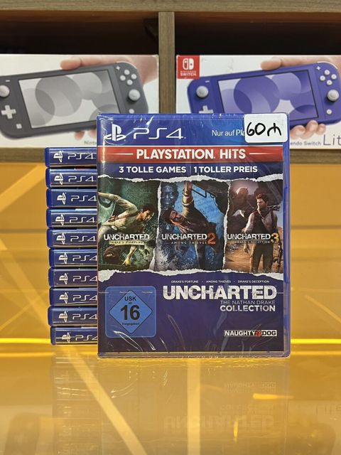 Uncharted Nathan Drake Collection-PS4 diski(Yeni) Oyun diski tam — Bakı