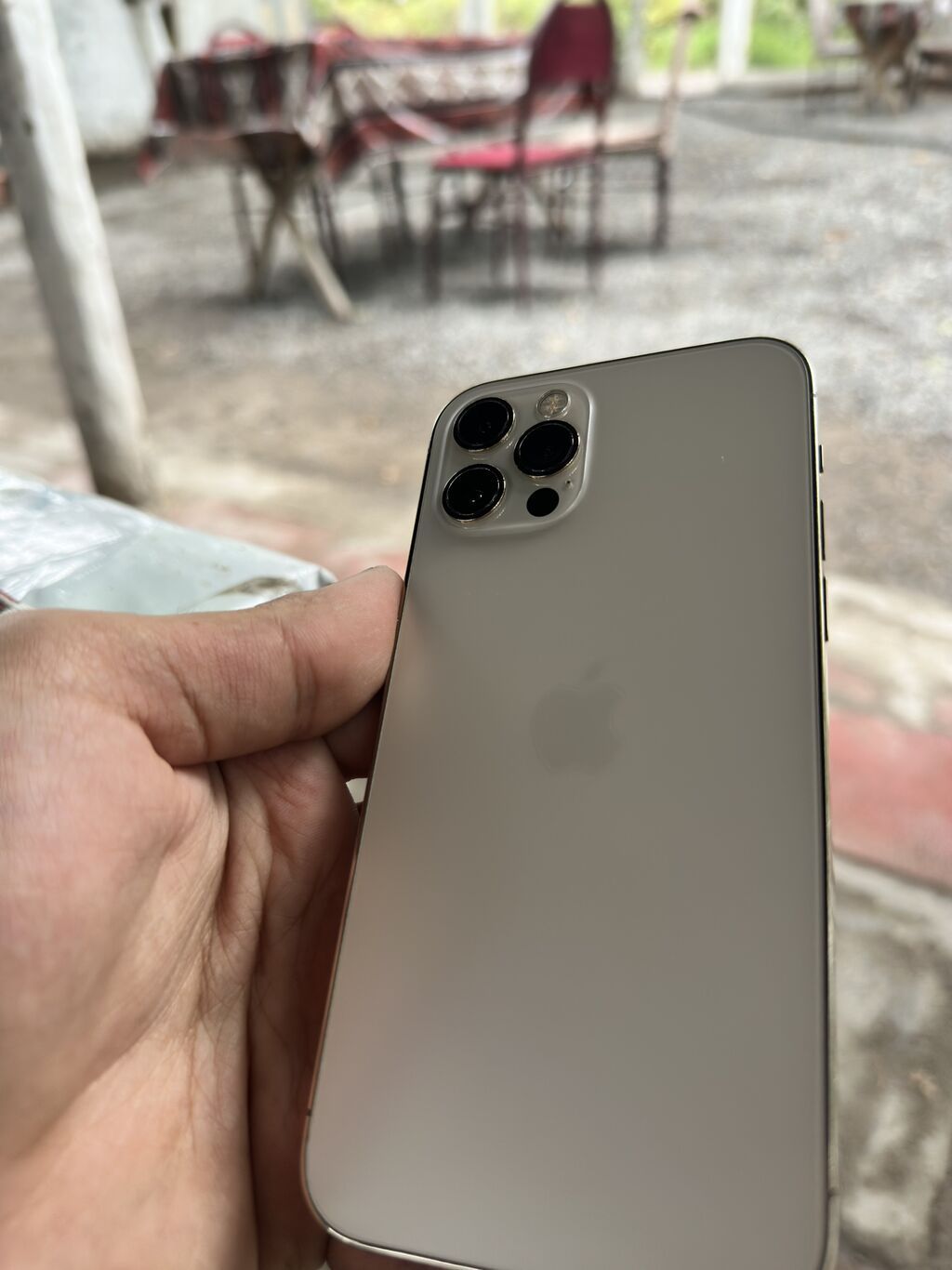 IPhone 12 Pro, 128 GB, Matte Gold — Apple iPhone, Gəncə (4)