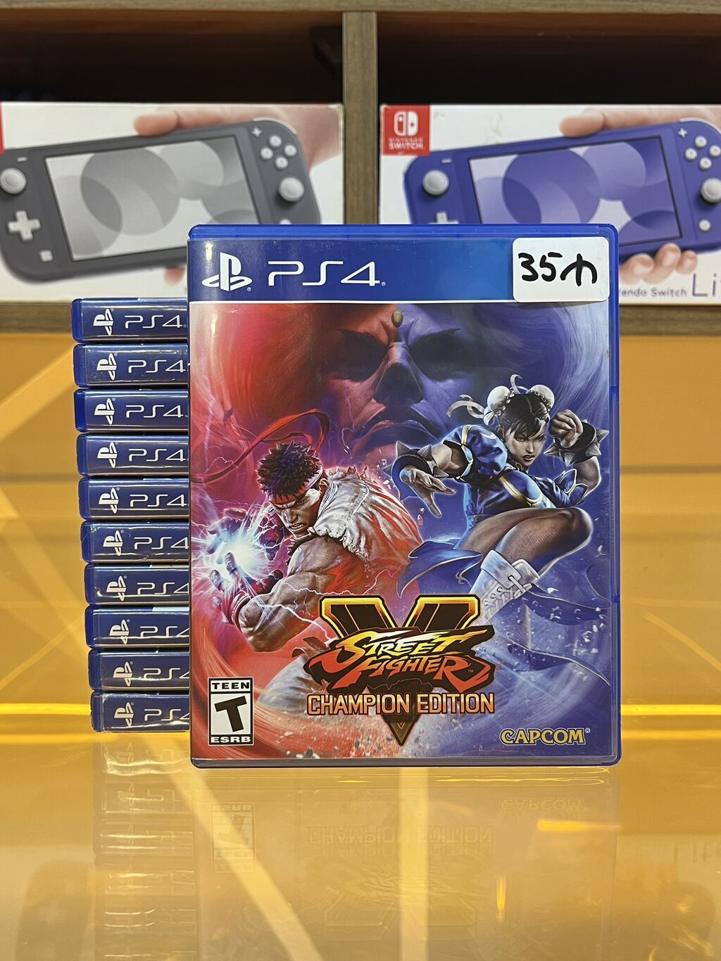 Street Fighter 5-PS4 diski Oyun diski tam işlək vəziyyətdədir, heç bir — Konsol oyunları, Bakı