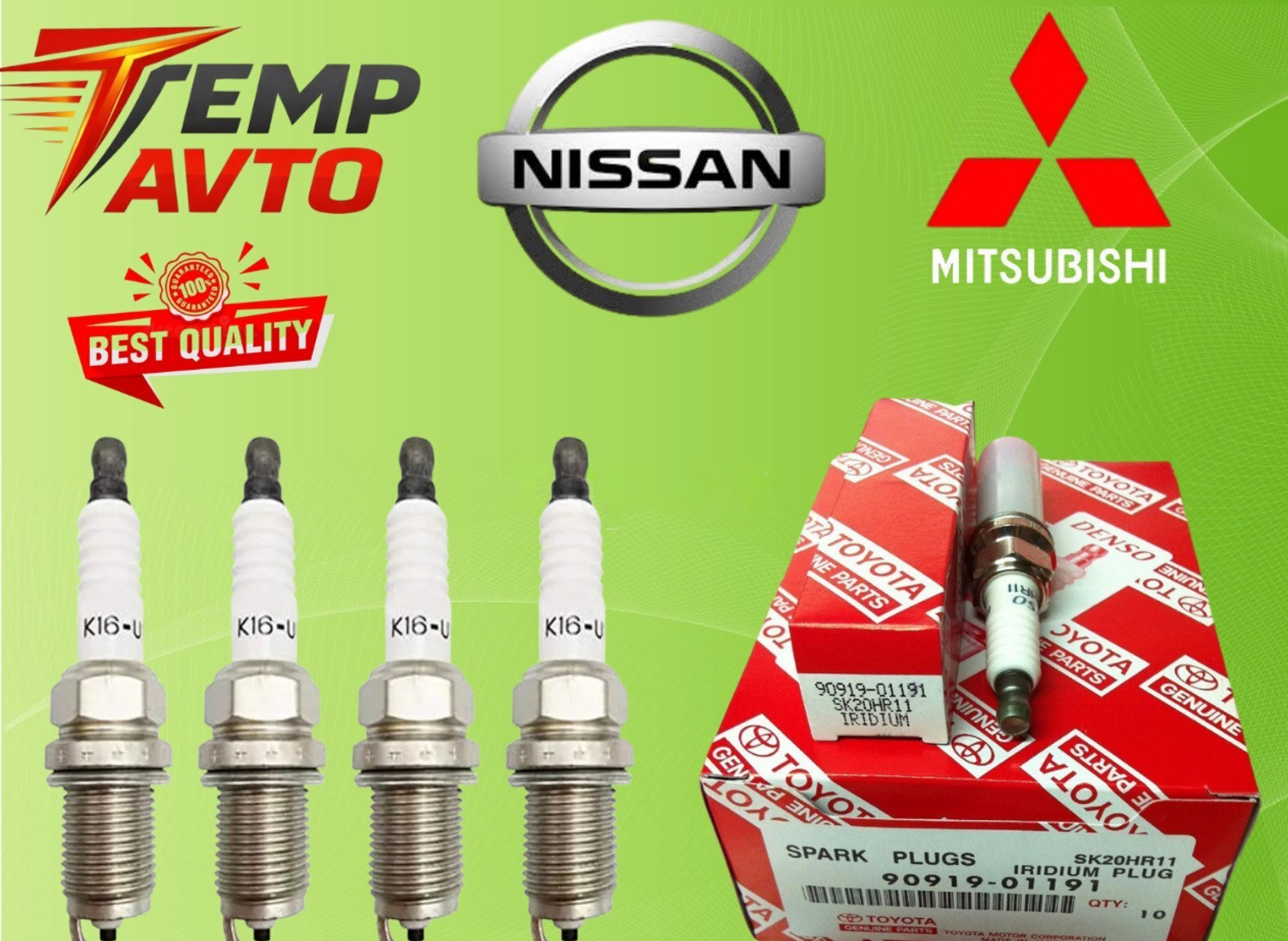 Alışdırma şamları Mitsubishi və Nissan modelləri üçün — Avto, Bakı
