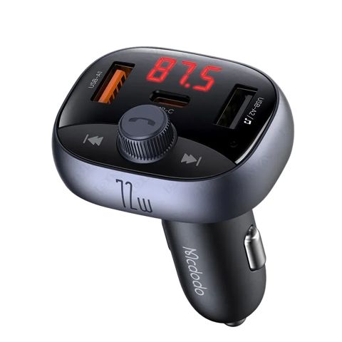 Mcdodo CC-5950 72W Car Charger FM Transmitter - Black — Bakı