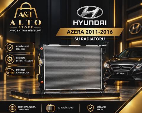 Su radiatoru Hyundai Azera 2011-2016 — Bakı