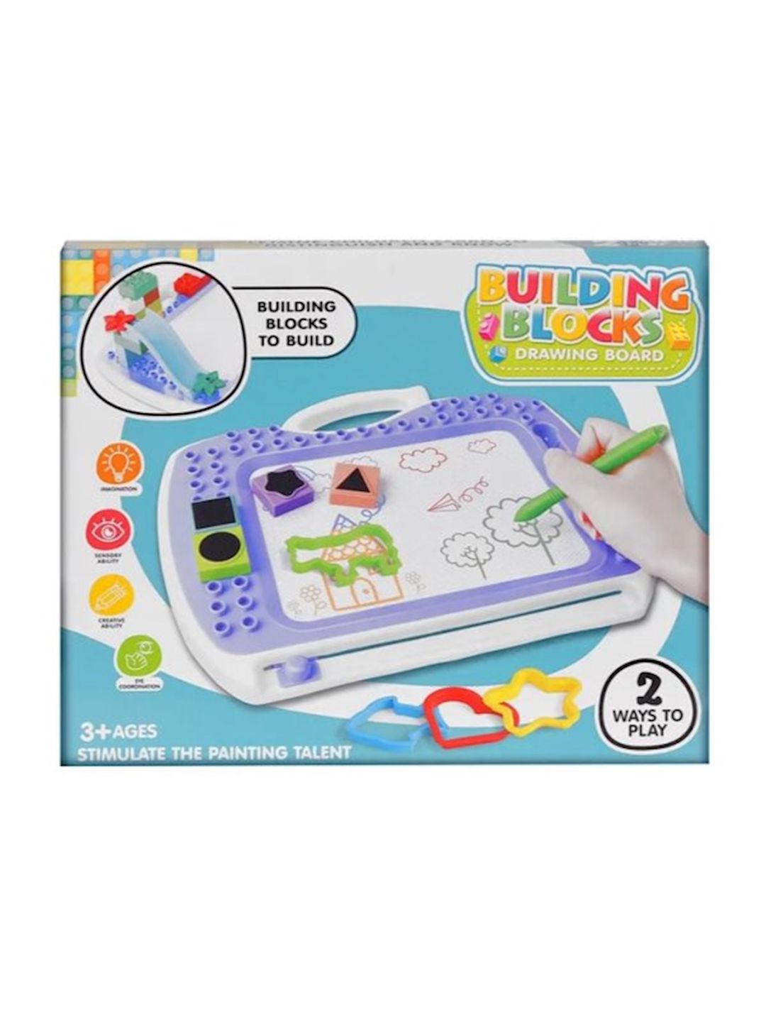 İnkişaf etdirən oyuncaq A-Toys Rəsm çəkmə üçün maqnitli lövhə C888B/1B çeşiddə — Mallar, Bakı (2)
