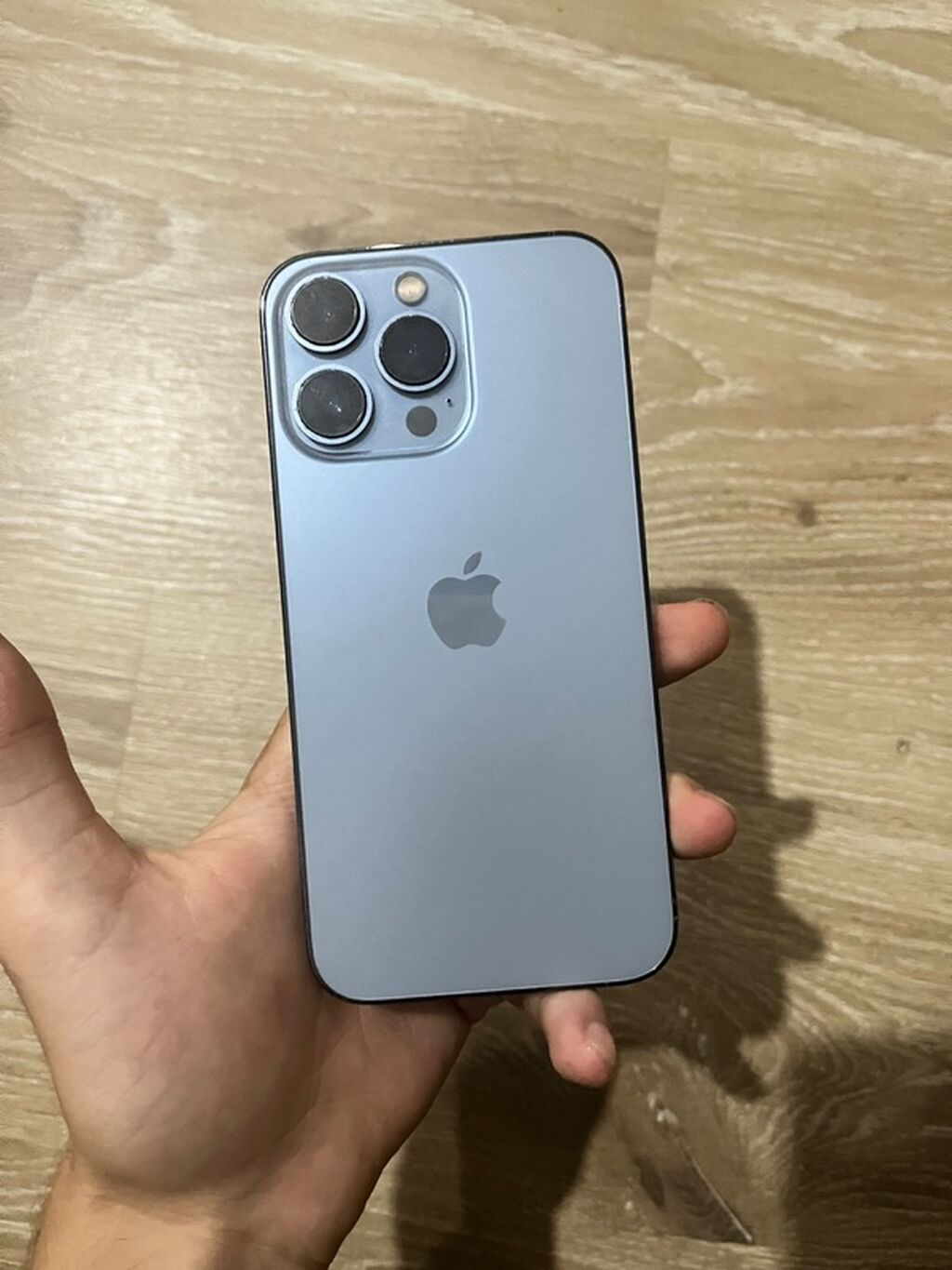 IPhone 13 Pro, 128 GB, Sierra Blue, Simsiz şarj — Apple iPhone, Saray