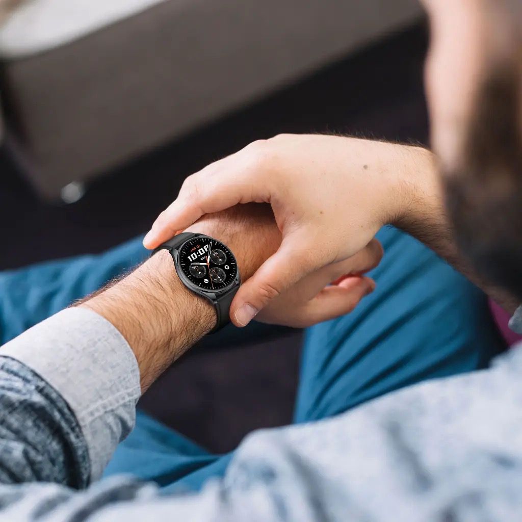 Green Lion Gmaster Smart Watch - Black — Ağıllı saatlar və biləkliklər, Bakı (2)