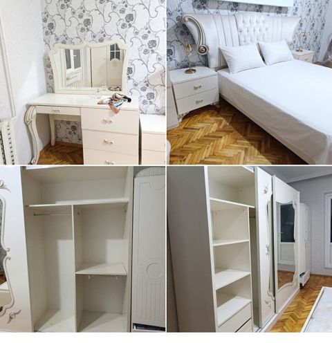 İkinəfərlik çarpayı, Dolab, Termo, 2 tumba, İşlənmiş — Bakı