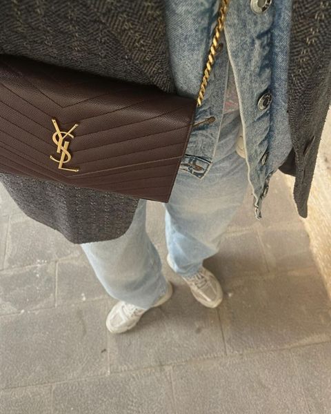 Saint Laurent “Monogram” zəncirli çiyin/çarpaz çanta - Model: YSL — Masazır