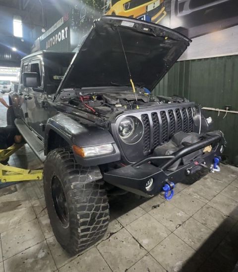 Jeep Wrangler üçün off-road təkmilləşdirmə və aksesuar paketi - Ön — Bakı