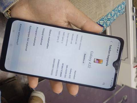 Samsung Galaxy A32, 64 GB, rəng - Bənövşəyi, İki sim kartlı — Smartphones