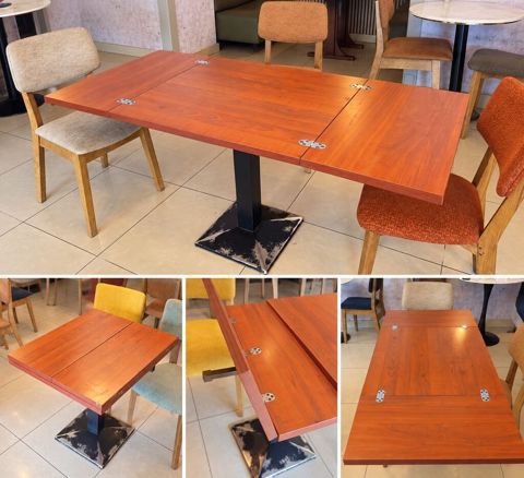Restoran kafe ucun 6 eded acilan masa.Qalin ve kefiyyetli mebeldir — Bakı