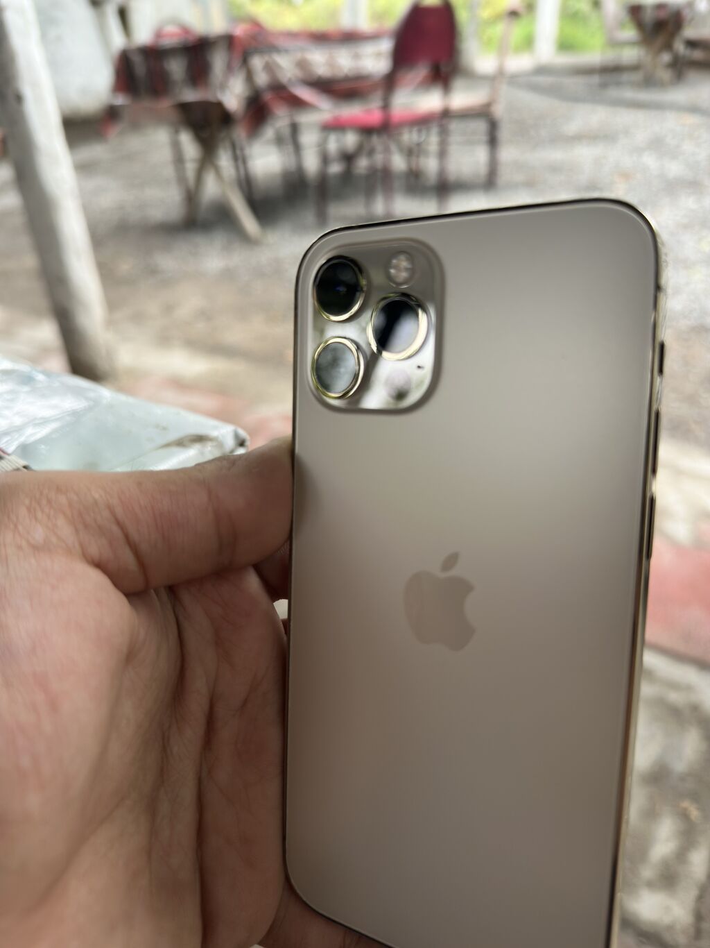 IPhone 12 Pro, 128 GB, Matte Gold — Apple iPhone, Gəncə (3)