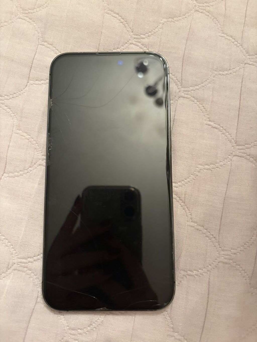 IPhone 14 Pro Max, 256 GB, Graphite, Qırıq — Apple iPhone, Bakı (3)