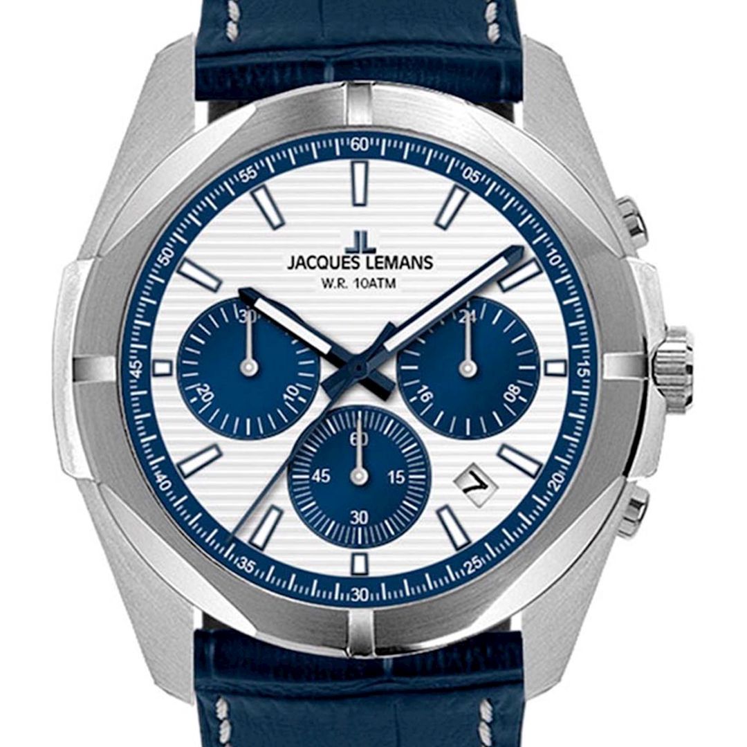 Kişi qol saatı Jacques Lemans Melbourne 1-2180C — Mallar, Bakı (2)