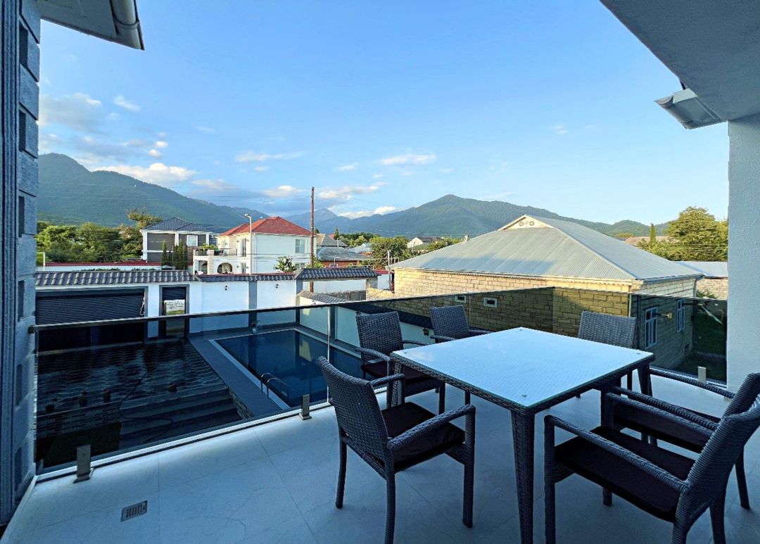 İcarəyə verilir 6 otaqlı həyət evi/bağ evi 300 m² — Ev, villa, Qəbələ (3)