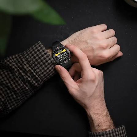 Green Lion Gt-fıt Smart Watch Black — Ağıllı saatlar və biləkliklər, Bakı (2)