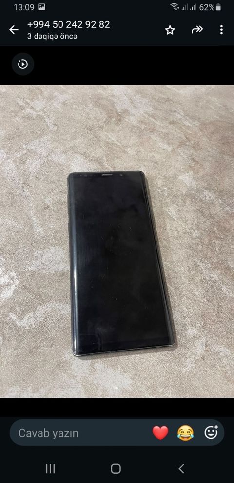Samsung Galaxy Note 9, rəng - Qara, İki sim kartlı — Bakı