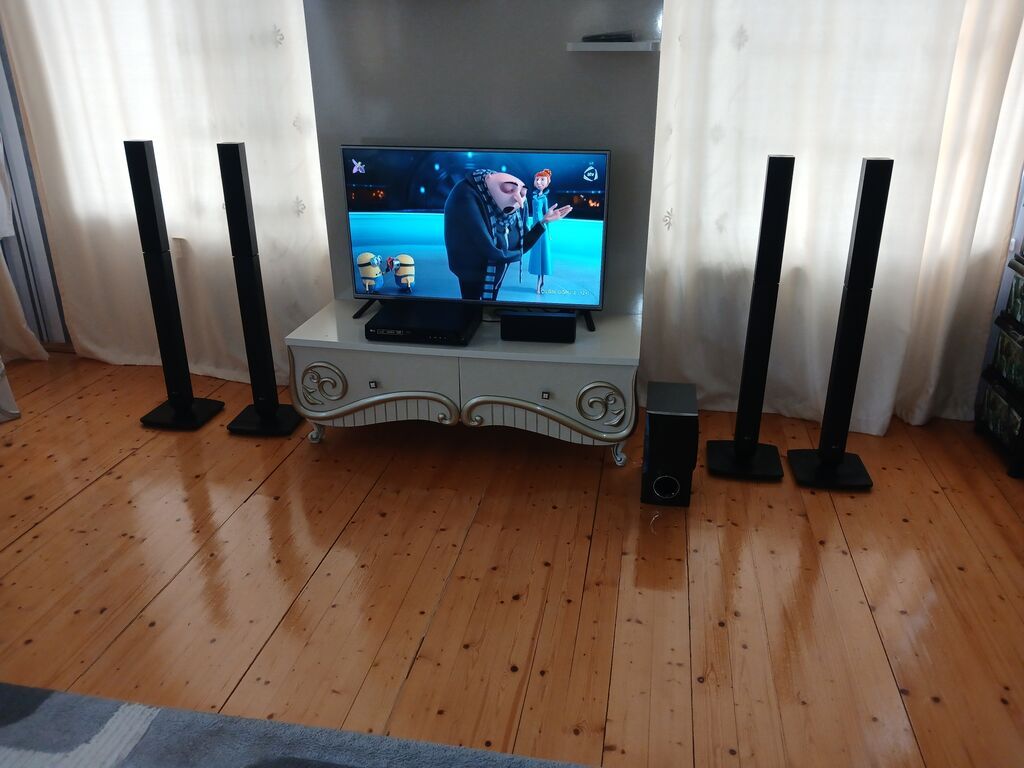 LG DVD Home Theater sistemi Komplekt: - 4 ədəd hündür (floorstanding) — Akustik sistemlər, Qəbələ (8)