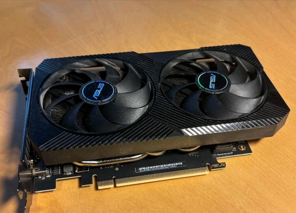 Videokart Asus GeForce RTX 3060, 12 GB, İşlənmiş — Qrafik kartlar, Bakı (8)