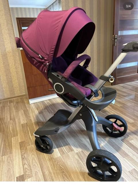 Uşaq arabası – Stokke Xplory (bənövşəyi rəng) Xüsusiyyətlər: - Yüksək — 500 ₼ · Bakı · Arabalalar Uşaq arabası – Stokke Xplory (bənövşəyi rəng) Xüsusiyyətlər: - Yüksək — Bakı