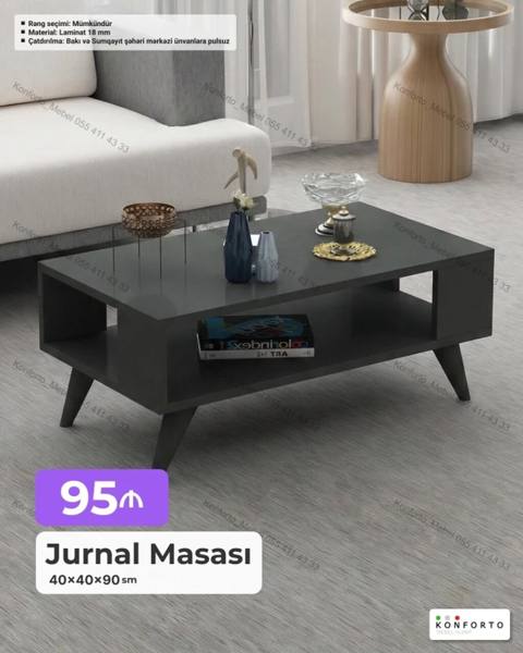 Düz masa, Açılmayan, Təkərsiz, Sadə laminat — Bakı