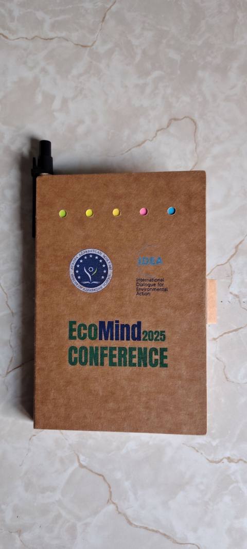 EcoMind 2025 Conference qeydlik dəsti - Karton örtüklü ekoloji temalı — 10 ₼ · Bakı · Ofis malları EcoMind 2025 Conference qeydlik dəsti - Karton örtüklü ekoloji temalı — Bakı