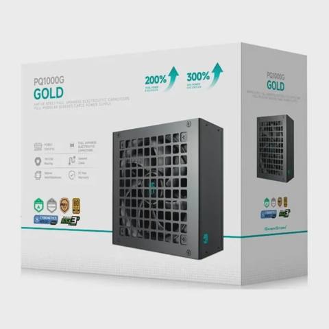 DeepCool PQ1000G 80 Plus Gold Power Supply — HyperTitan — Кубат блоктору