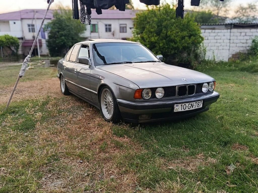 BMW 5 series: 2.5 l 1989 il Sedan 10-GN-787 — Avtomobillər, Zərdab (3)