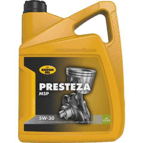 Mator Yagi Kroon Oil Presteza Msp 5W-30 5L — Запас бөлүктөр