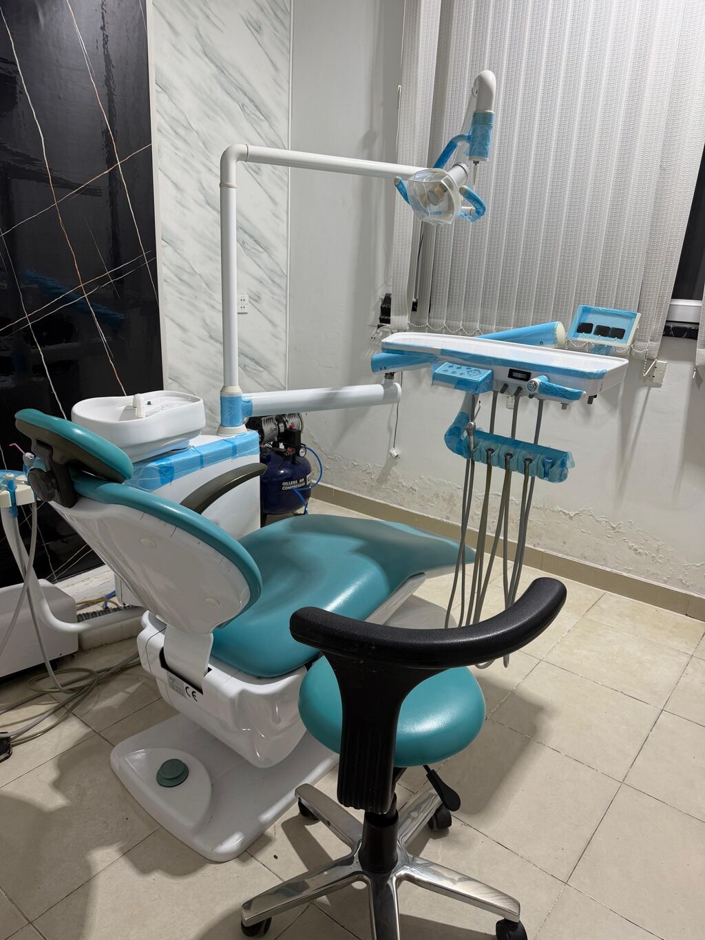 Stomatoloji universal kreslo və işçi modul dəsti + Kompressorla — Salon mebeli, Bakı (2)