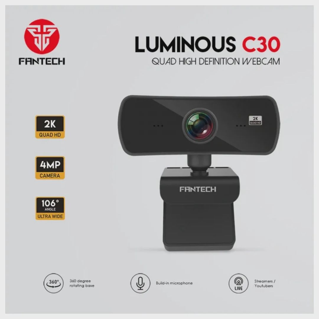 Fantech Luminous C30 HD WebCam — Veb kameralar, Bakı (5)
